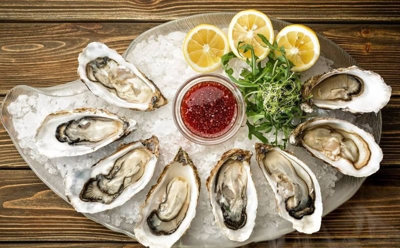delicious oysters