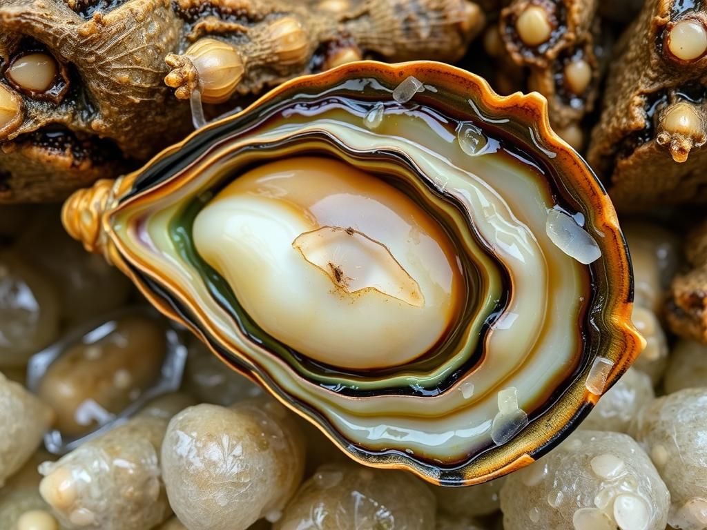 Abalone. Freshness Abalone. Freshness