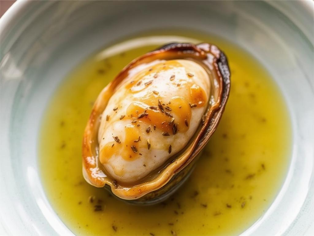 Abalone. 3. Garlic Butter Pan-Seared Abalone Abalone. 3. Garlic Butter Pan-Seared Abalone