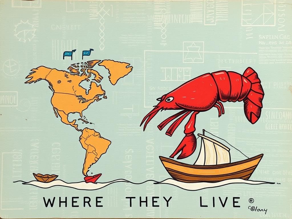Lobster. Lobster - Where they live Lobster. Lobster - Where they live