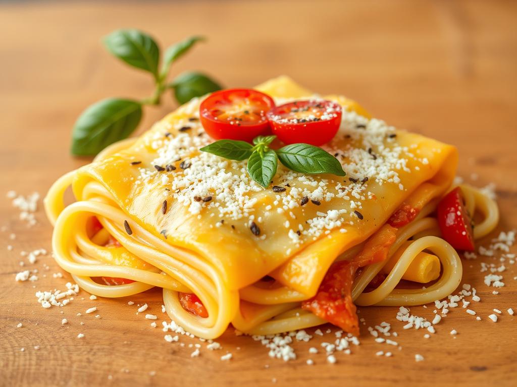 Pasta Lasagnette. Italy