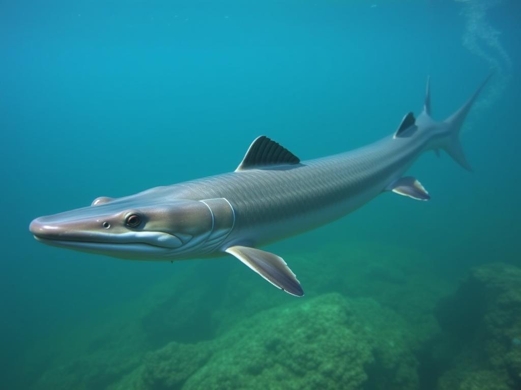 Sturgeon. Russian Sturgeon (Acipenser gueldenstaedtii)