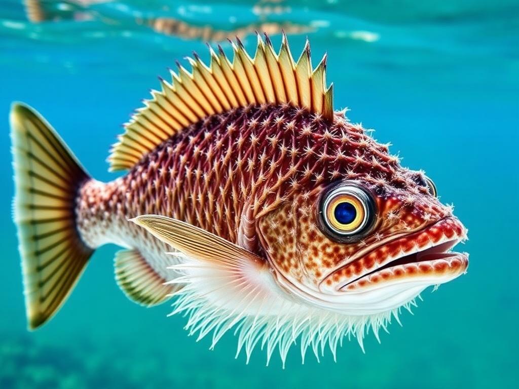 Fish Sea Ruff. Fishing the Fish Sea Ruff - How They Are Caught Fish Sea Ruff. Fishing the Fish Sea Ruff - How They Are Caught