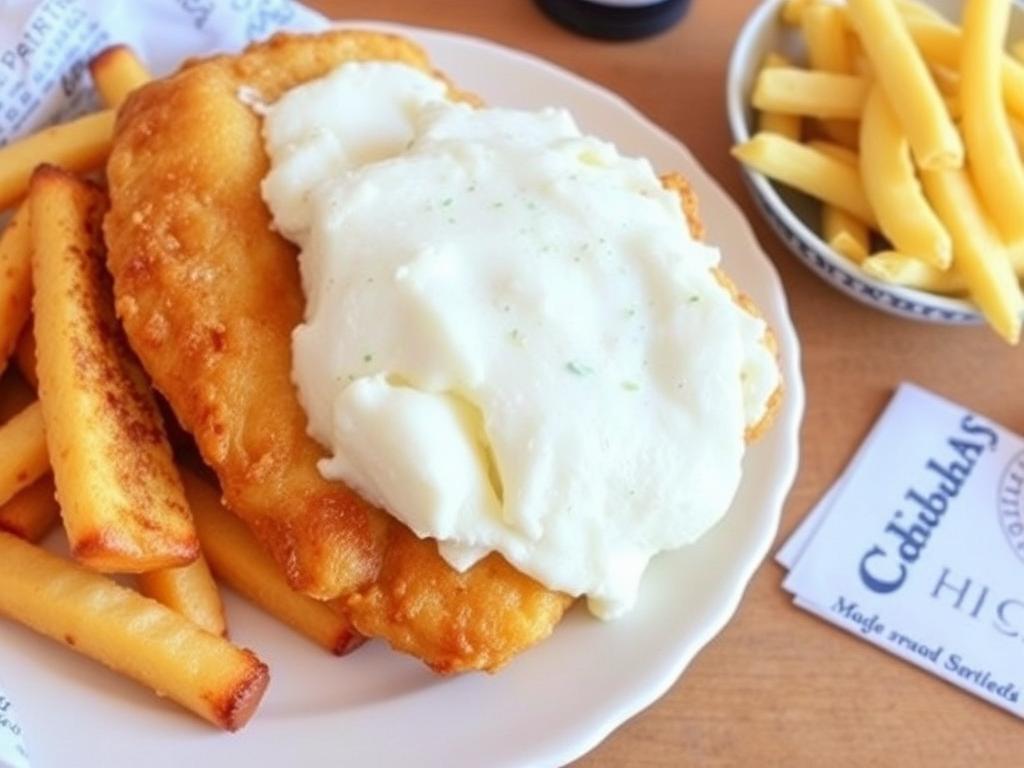 Cod. 1. Classic Fish and Chips