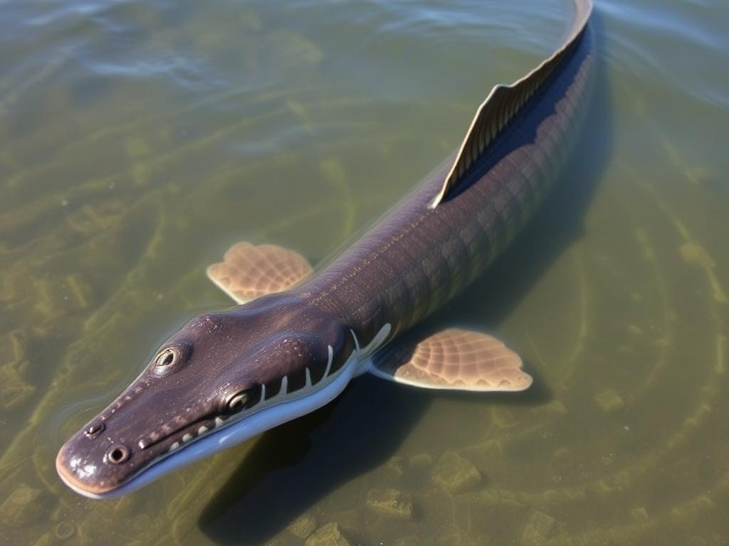 Sturgeon. Lake Sturgeon (Acipenser fulvescens)