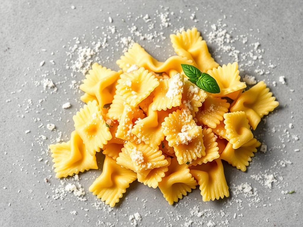 Pasta Farfalle or butterfly pasta. Potential Harms Pasta Farfalle or butterfly pasta. Potential Harms
