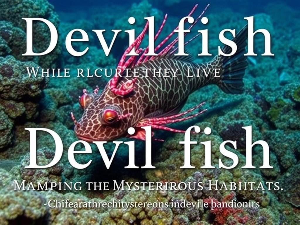 Devilfish. Devilfish - Where They Live: Mapping the Mysterious Habitats