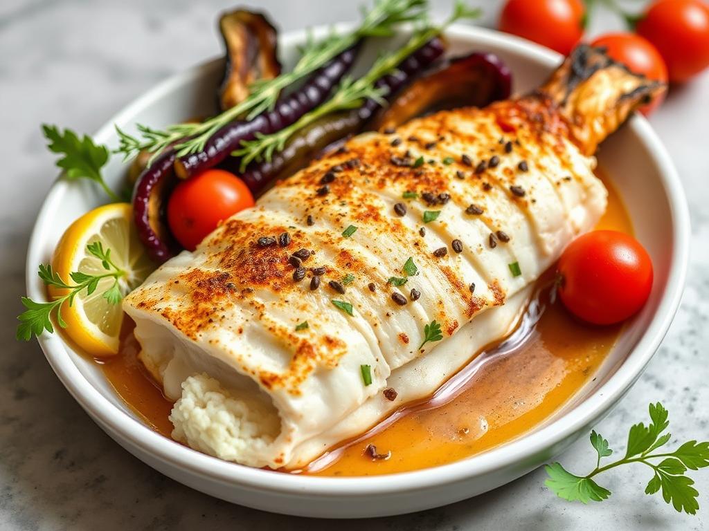 Cod. Mediterranean Diet