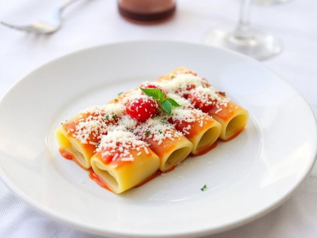 Pasta Cannelloni. Where Pasta Cannelloni Was First Introduced