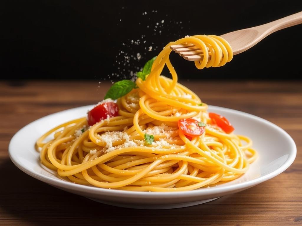 Pasta Spaghetti. Proteins