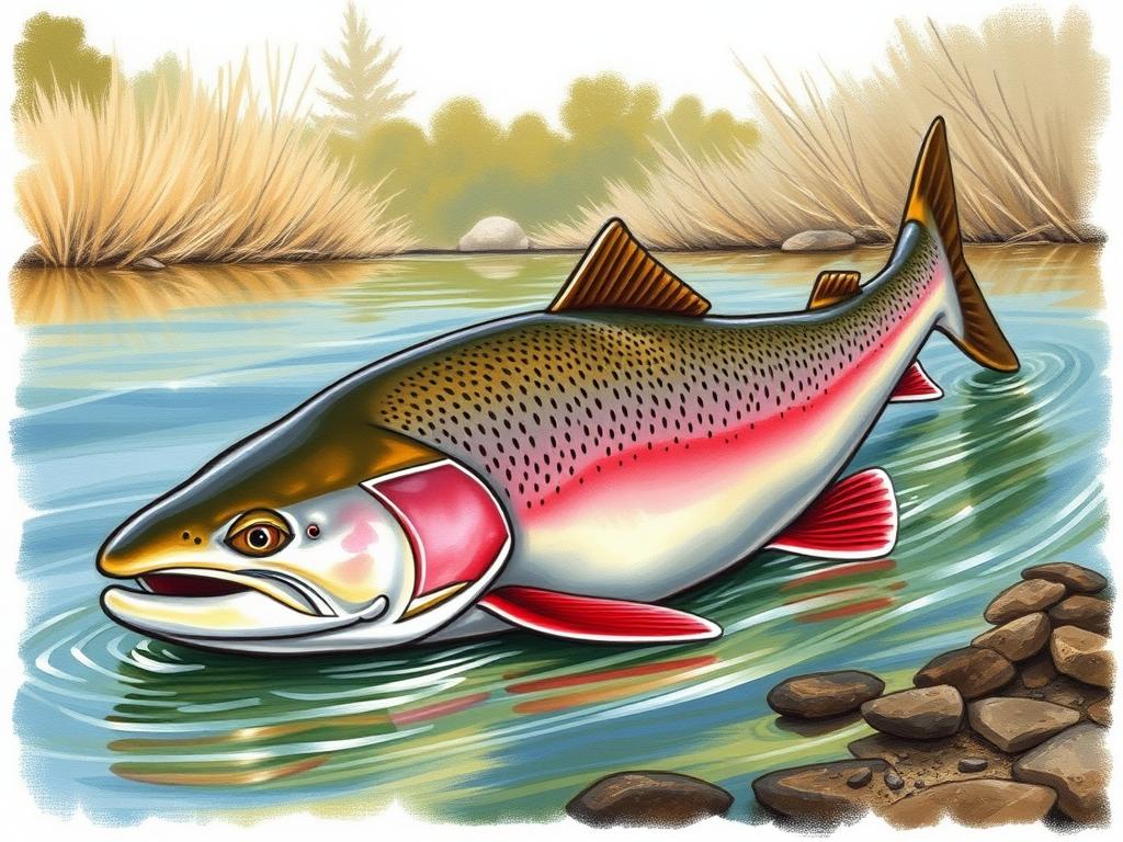 Salmon. Freshwater Locations