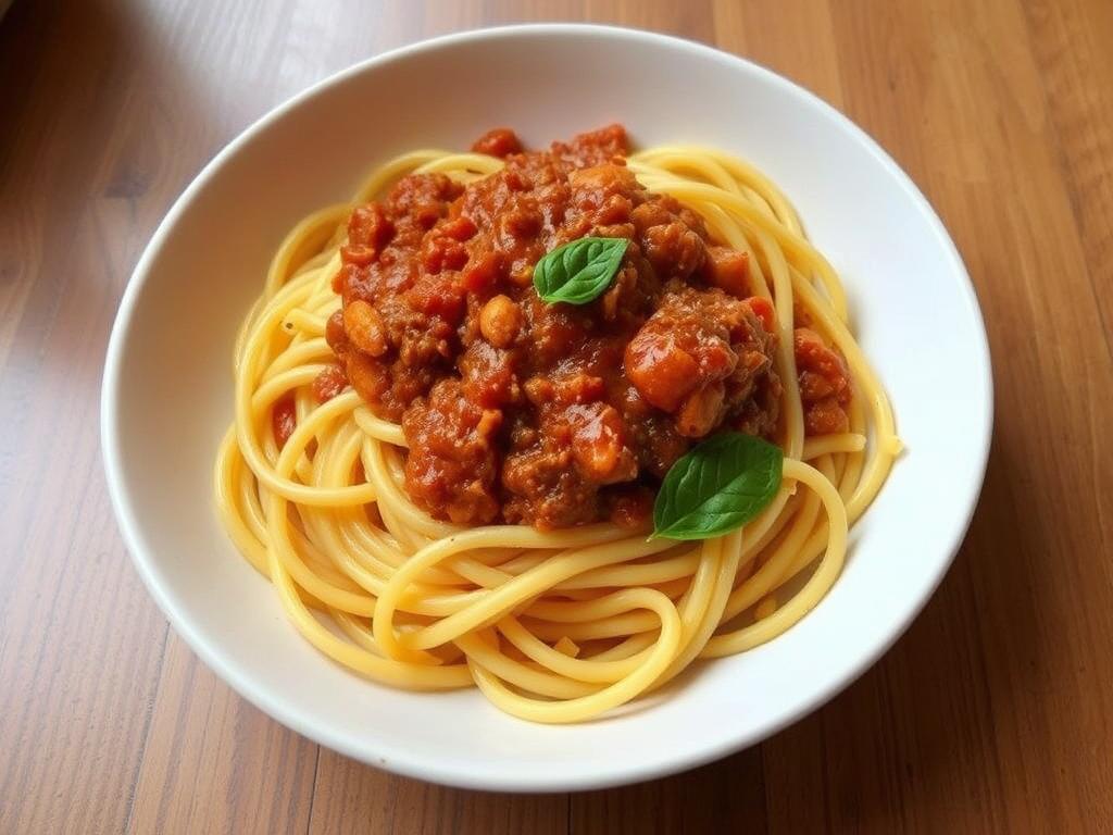 Pasta Bolognese. United Kingdom