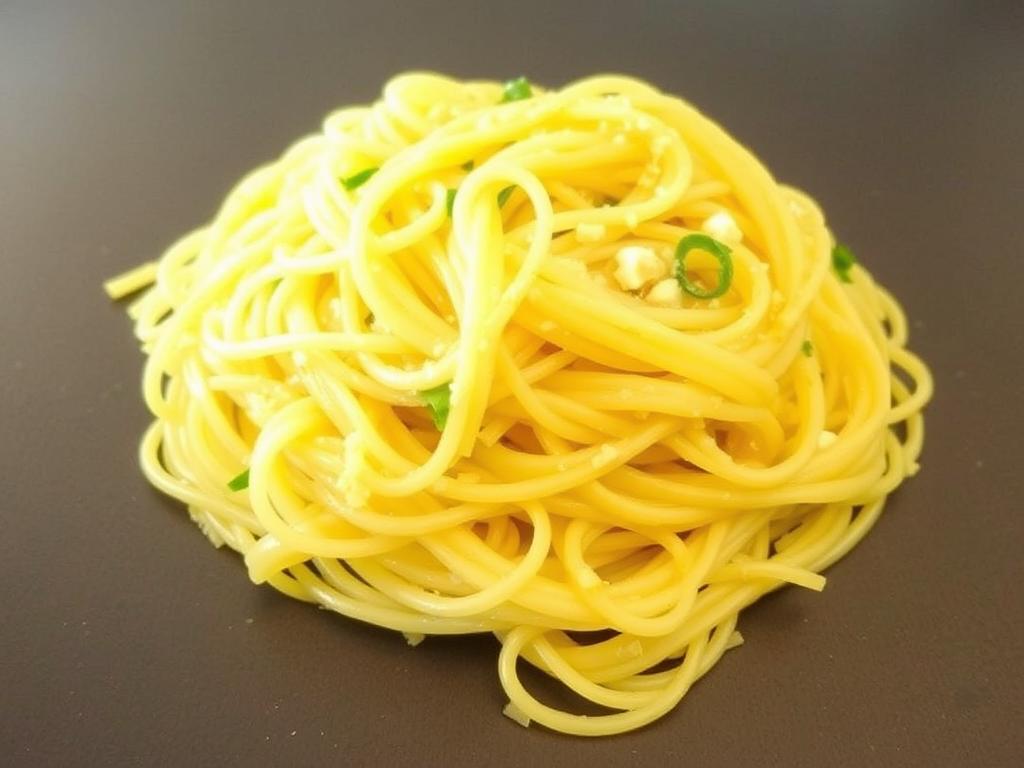 Pasta Vermicelli. 1. Garlic and Olive Oil Vermicelli (Aglio e Olio Style)
