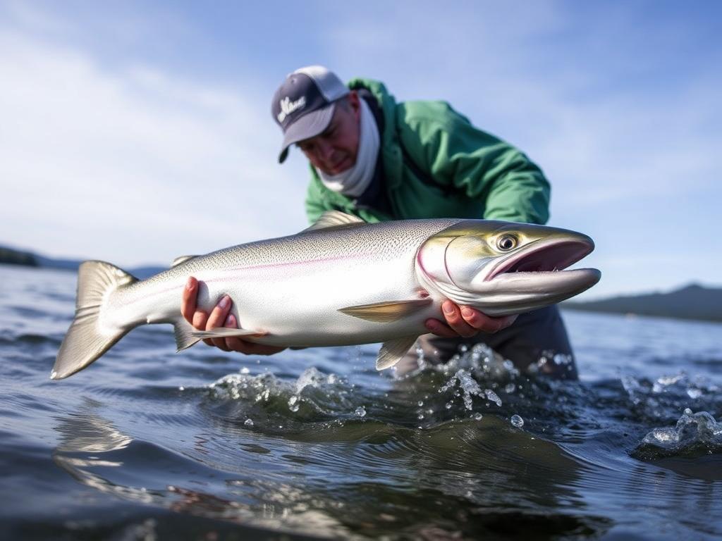 Chinook salmon. How Chinook Salmon Are Caught: From Traditional Methods to Modern Fishing