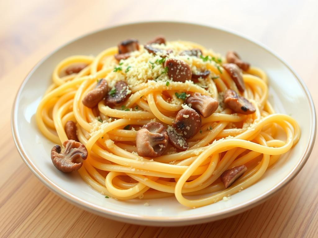 Pasta Concillione. Mushroom and Truffle Concillione