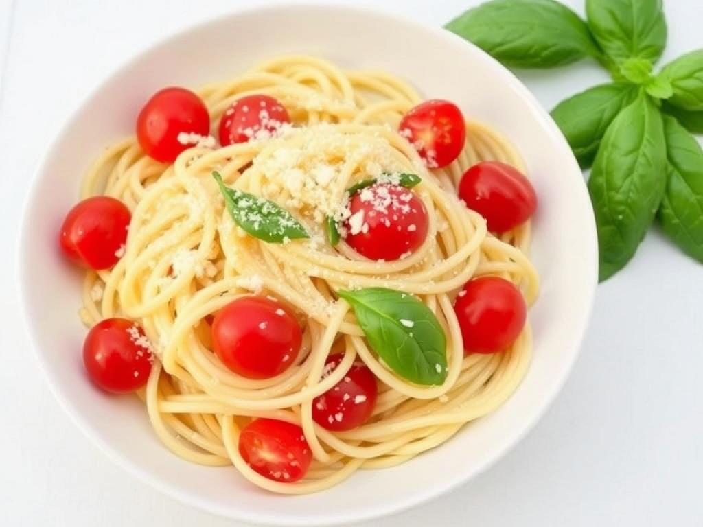 Pasta Capellini. 3. Cold Capellini Salad with Cherry Tomatoes and Basil