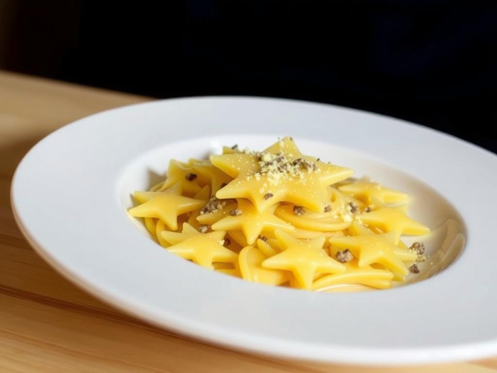 Pasta Stelline. Chef Maria’s Truffle-Infused Stelline Risotto