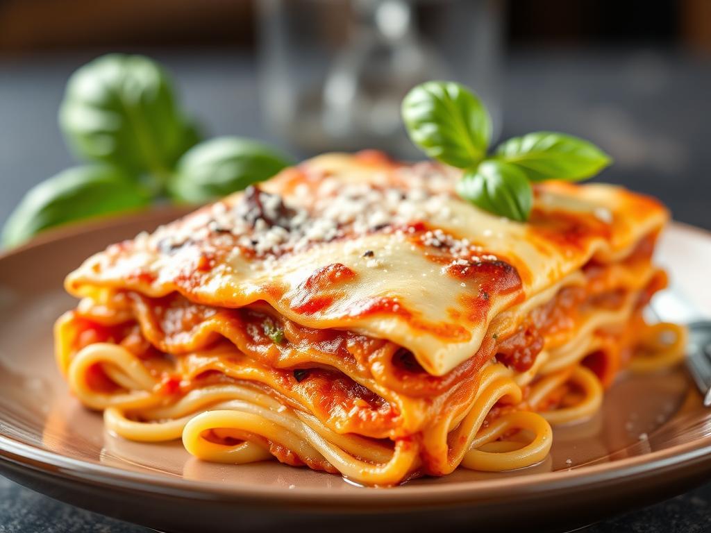 Pasta Lasagne. Neapolitan Lasagne Pasta Lasagne. Neapolitan Lasagne