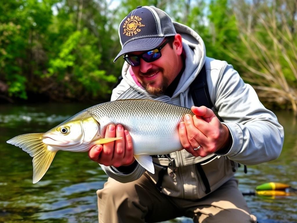 Whitefish. Fishing Techniques for Whitefish