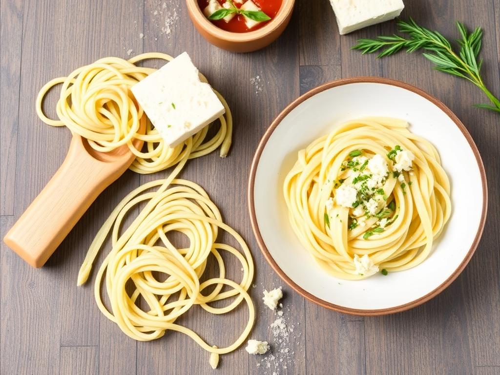 Pasta Concillione. 1. Classic Cheese and Herb Pasta Concillione