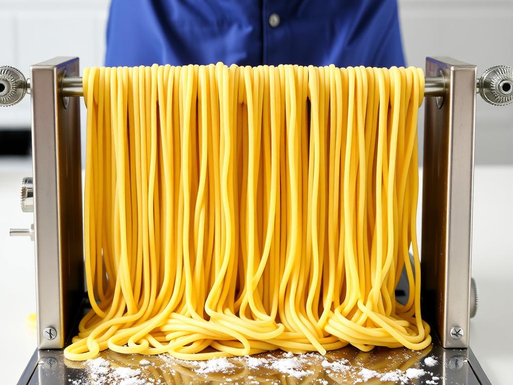 Pasta Radiatore. Process Pasta Radiatore. Process