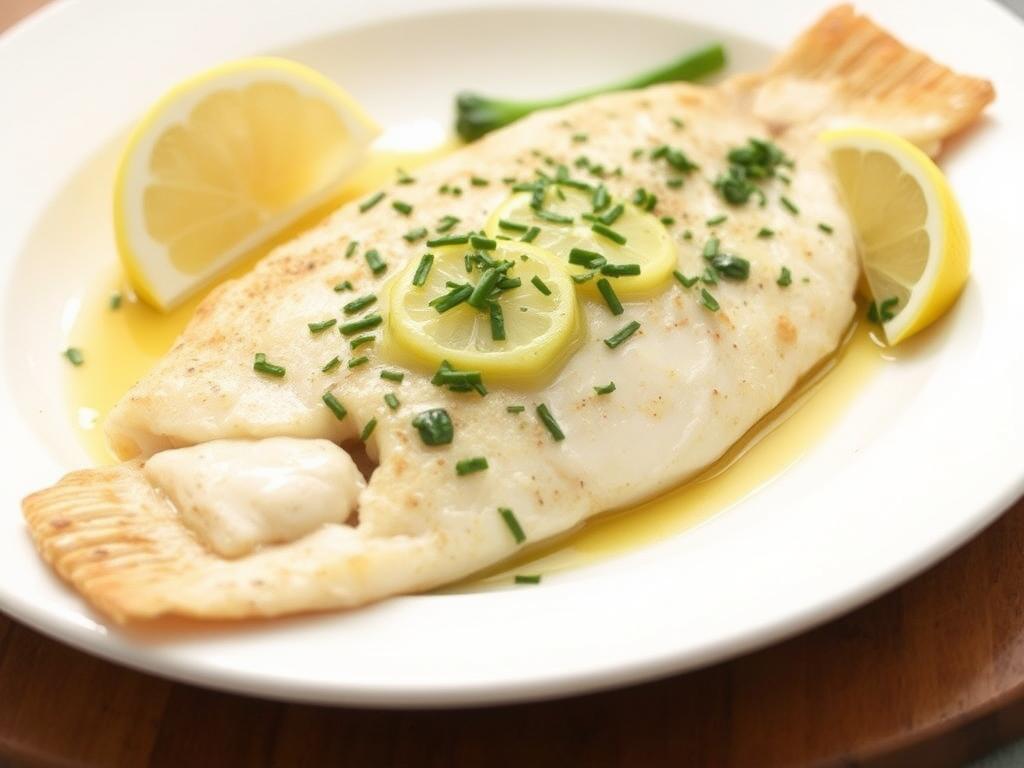 Flounder. 1. Pan-Seared Flounder with Lemon Butter Flounder. 1. Pan-Seared Flounder with Lemon Butter