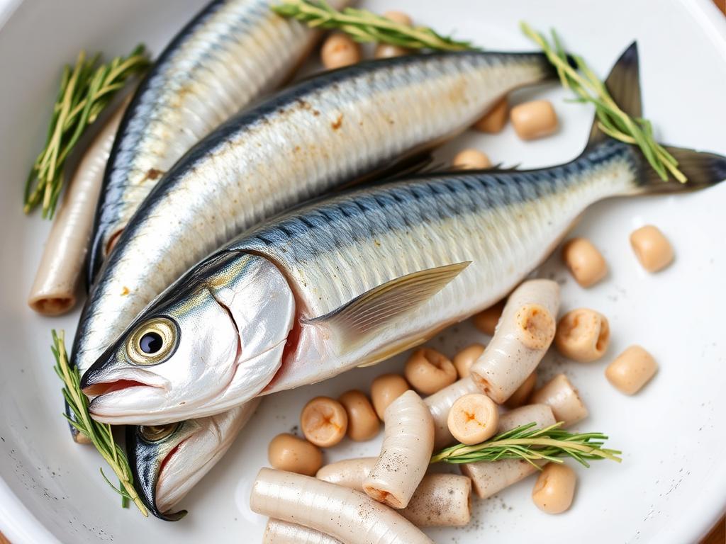 Mackerel. Mackerel in Animal Diets