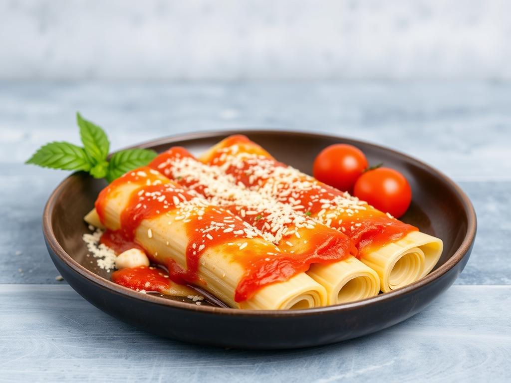 Pasta Cannelloni. Types of Pasta Cannelloni