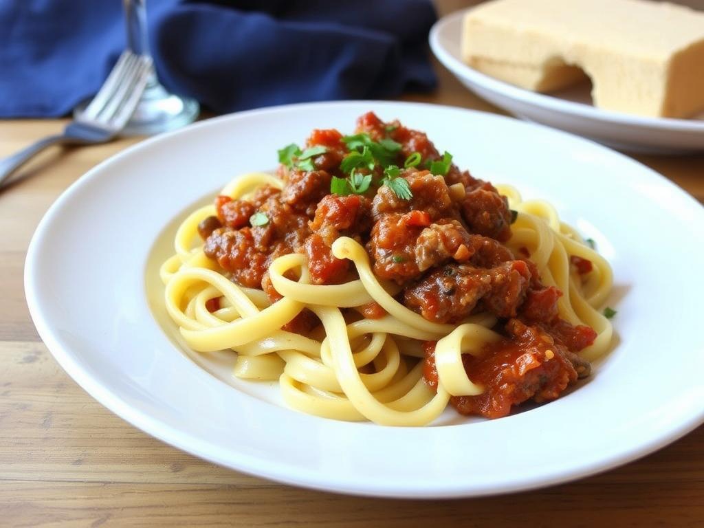 Pasta Pappardelle Ricci. 1. Pappardelle Ricci with Wild Boar Ragù