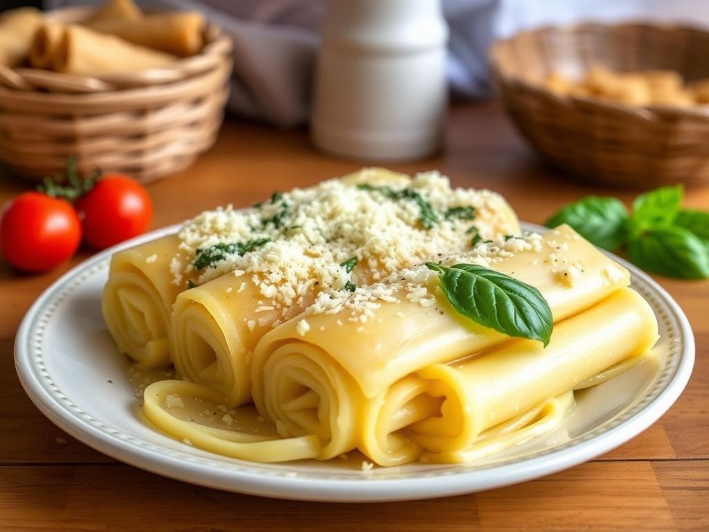 Pasta Cannelloni. Description and History of Pasta Cannelloni