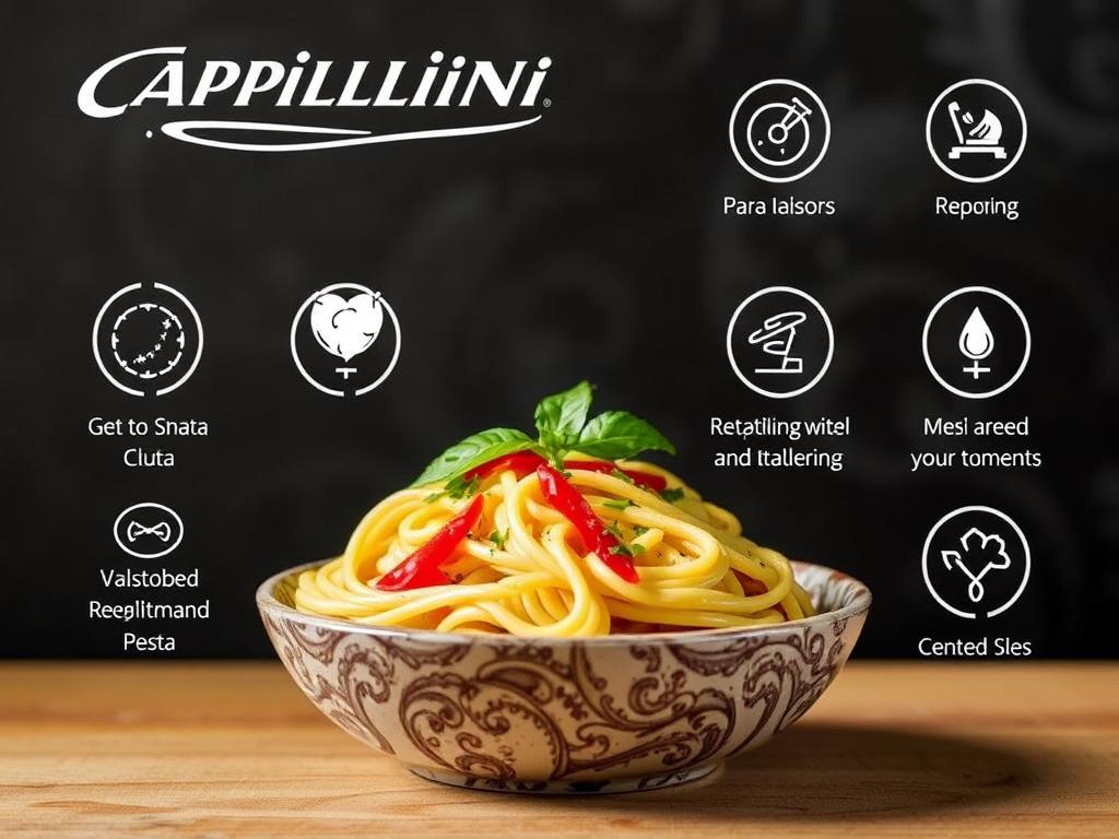 Pasta Capellini. Benefits