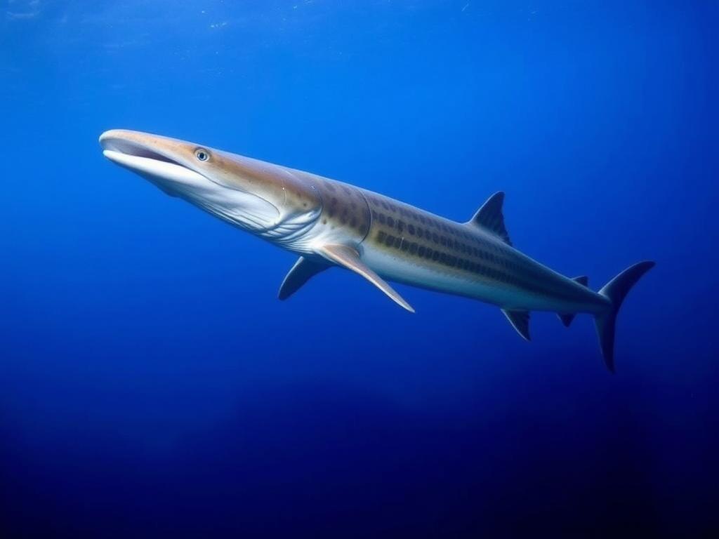 Sturgeon. Atlantic Sturgeon (Acipenser oxyrinchus)