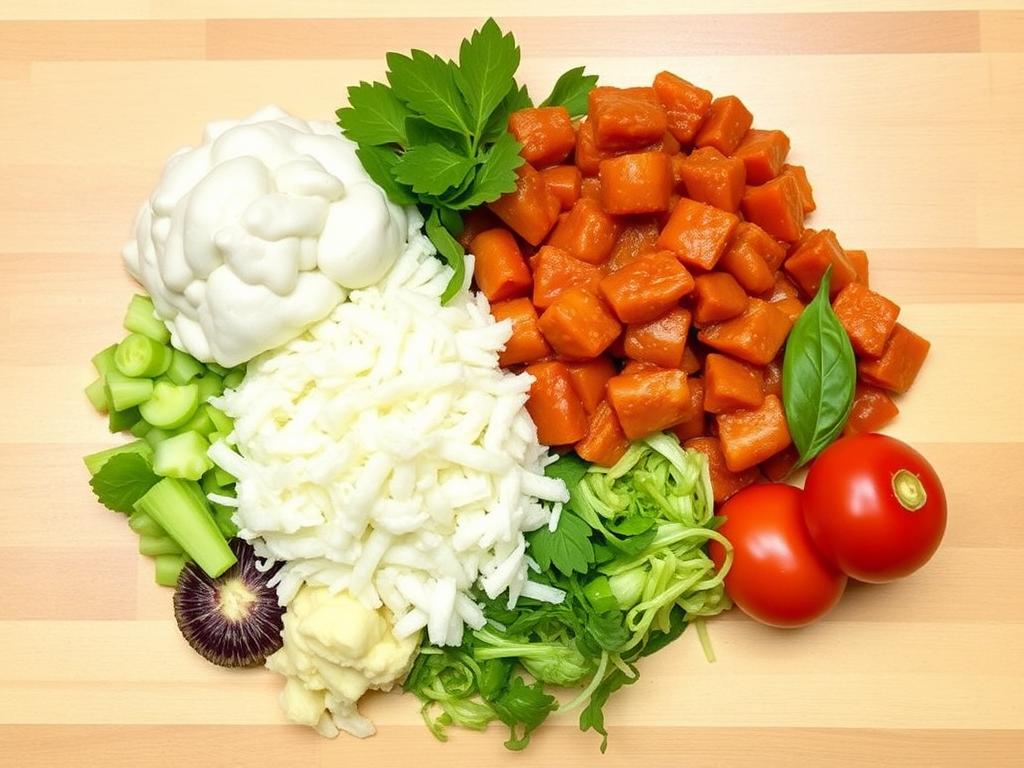 Pasta Lasagnette. Ingredients: