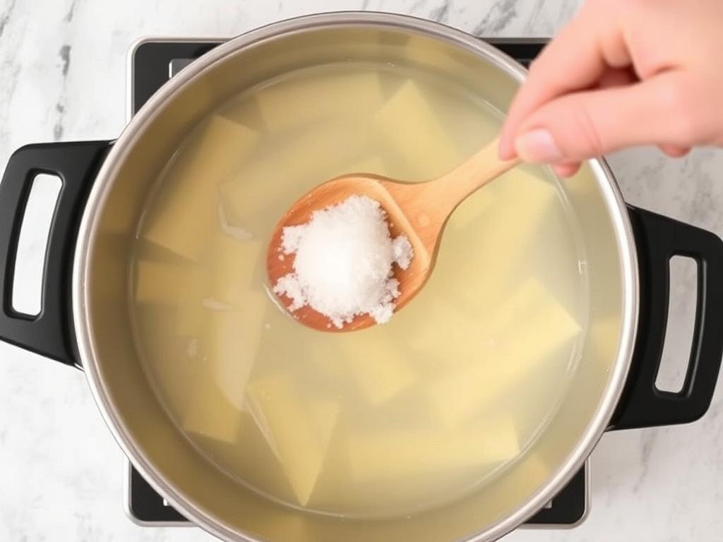 Pasta Rigatoni. Step 2: Boil Water with Plenty of Salt