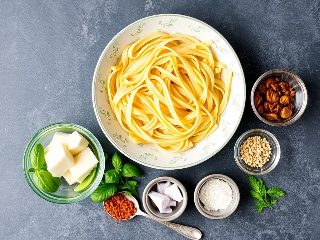 Pasta Tagliatelle. Ingredients Needed Pasta Tagliatelle. Ingredients Needed