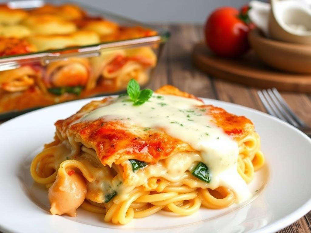 Pasta Lasagne. 3. Seafood Lasagne with Creamy White Sauce