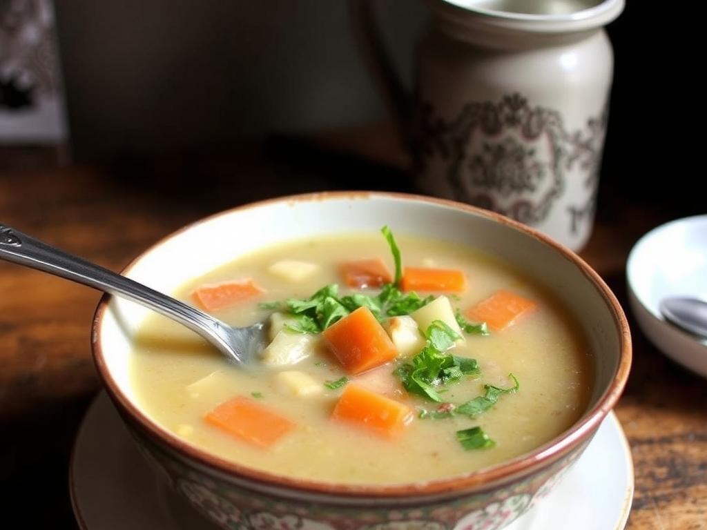 Soup Garmuja. A Journey Back in Time: The History of Soup Garmuja