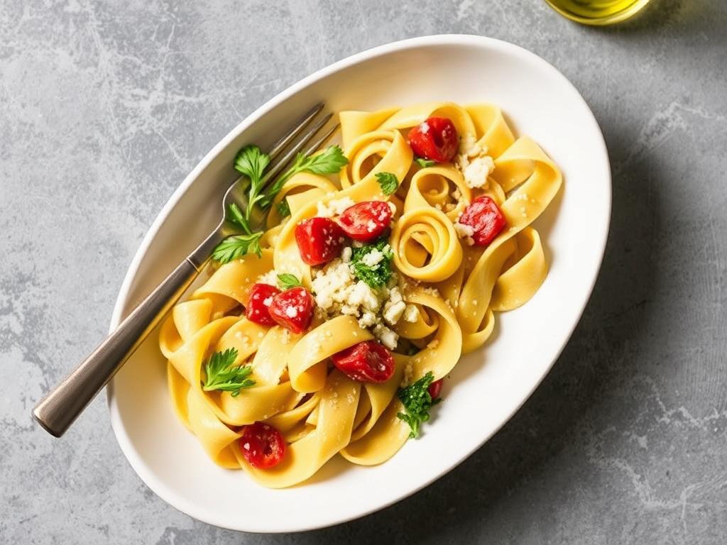 Pasta Pappardelle Ricci. Modern Takes and Variations on Pasta Pappardelle Ricci
