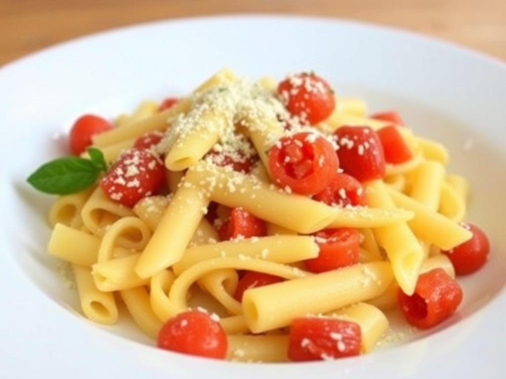 Pasta Rigatoni. Modern Variations of Pasta Rigatoni