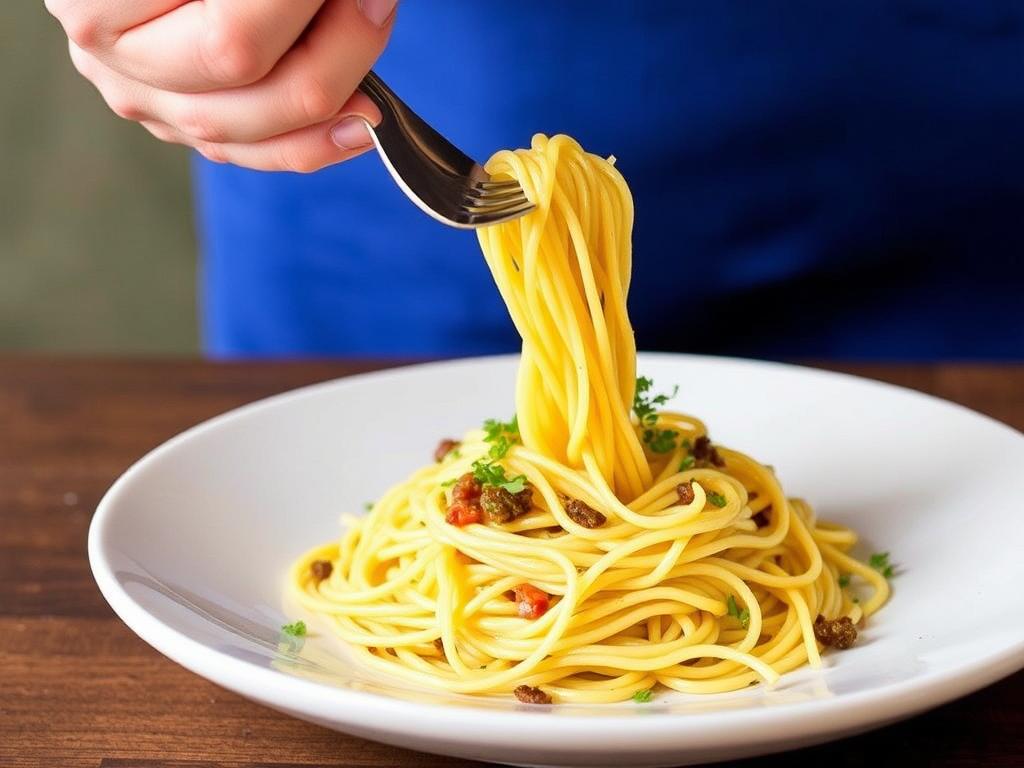 Pasta Spaghetti. Creative Twist: Author’s Varieties of Pasta Spaghetti From Chefs