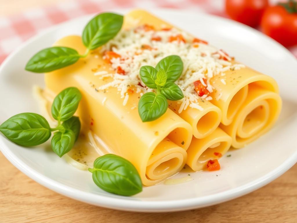 Pasta Cannelloni. Nutritional Value of Pasta Cannelloni