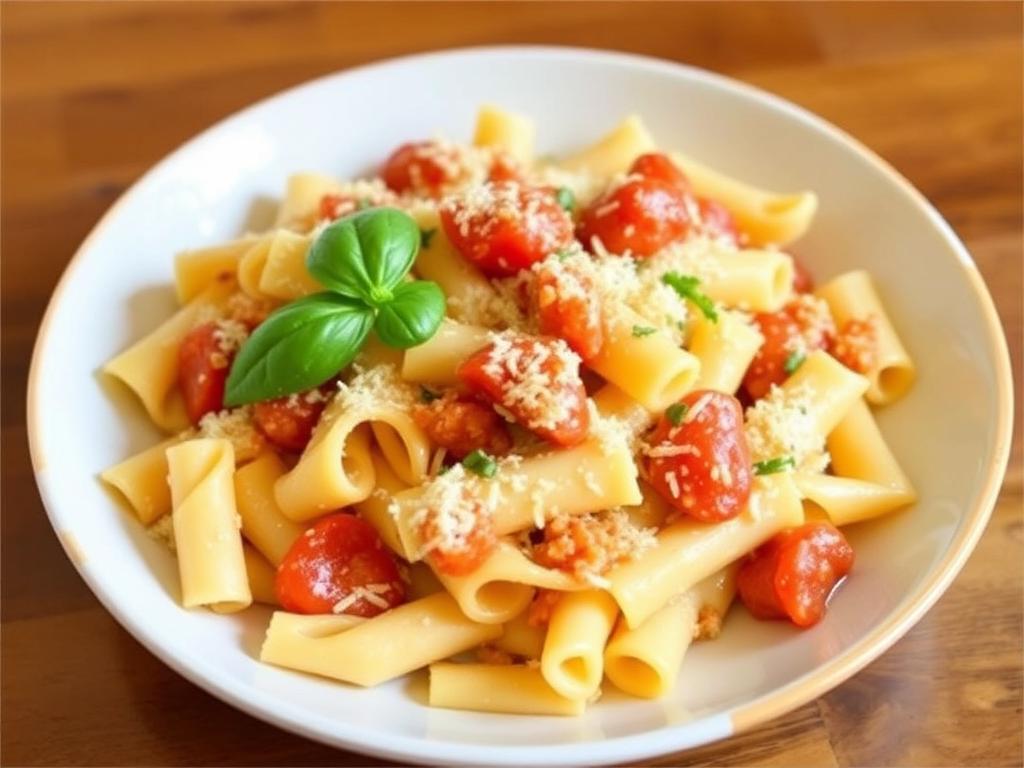 Pasta Rigatoni. How to Cook Pasta Rigatoni Yourself at Home