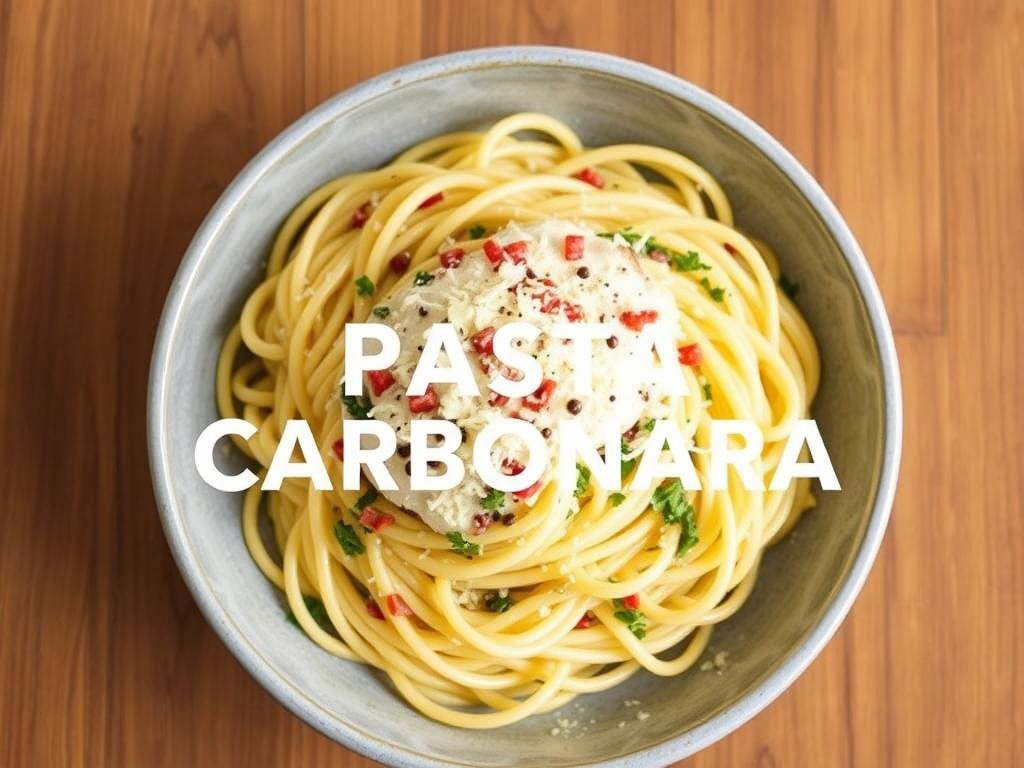 Pasta Carbonara. Creative Twists from Top Chefs: Author’s Varieties of Pasta Carbonara