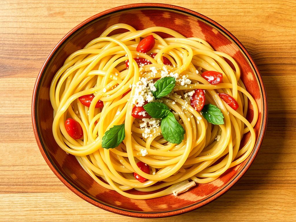 Pasta Capellini. United States