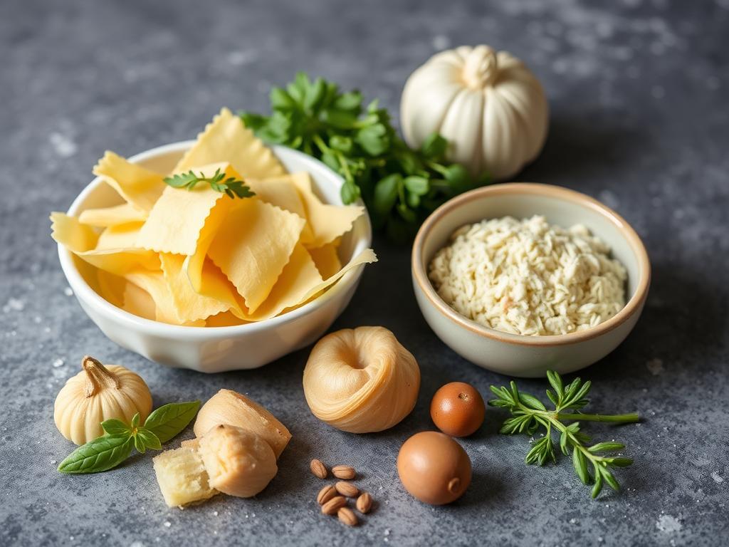 Pasta Petit. Ingredients for Cooking Pasta Petit