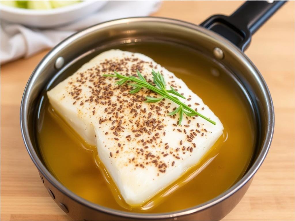 Cod. Use Gentle Heat for Poaching