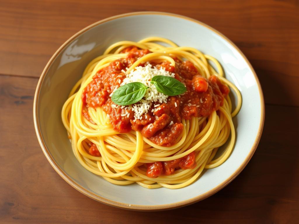 Pasta Spaghetti. 2. Spaghetti alla Bolognese