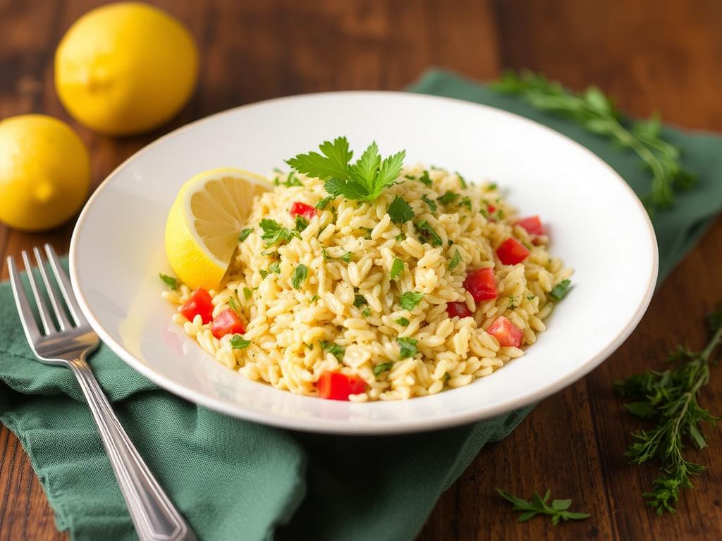 Pasta Orzo. 1. Classic Orzo Salad with Lemon and Herbs Pasta Orzo. 1. Classic Orzo Salad with Lemon and Herbs