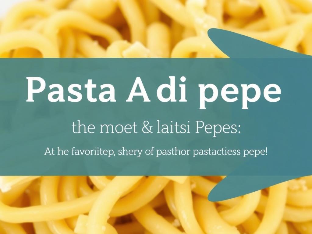 Pasta Acini de pepe. Unique Chef Creations: Author’s Favorite Varieties of Pasta Acini de Pepe