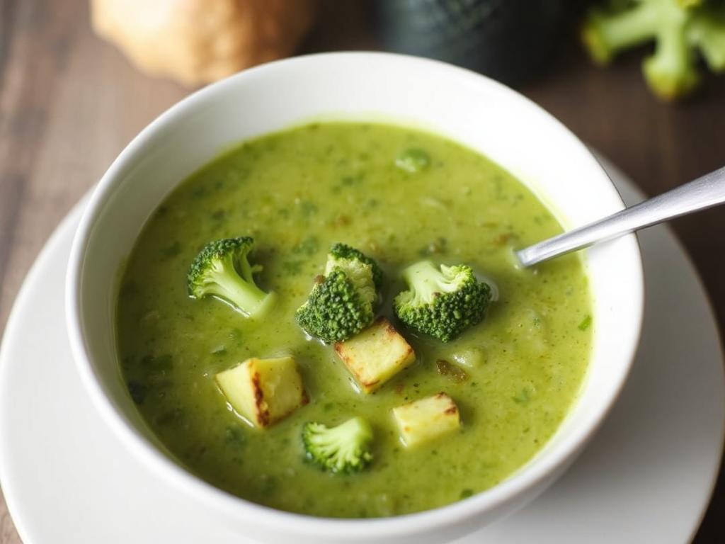 Broccoli Soup. Where Broccoli Soup First Made Its Mark